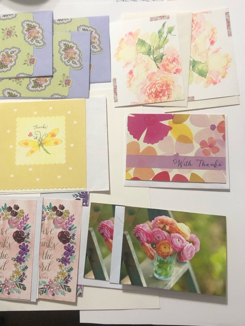 Floral Note Cards - Picture 3 of 4